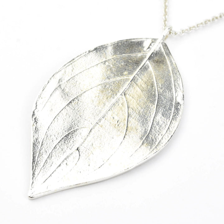 Extra Large Leaf Necklace
