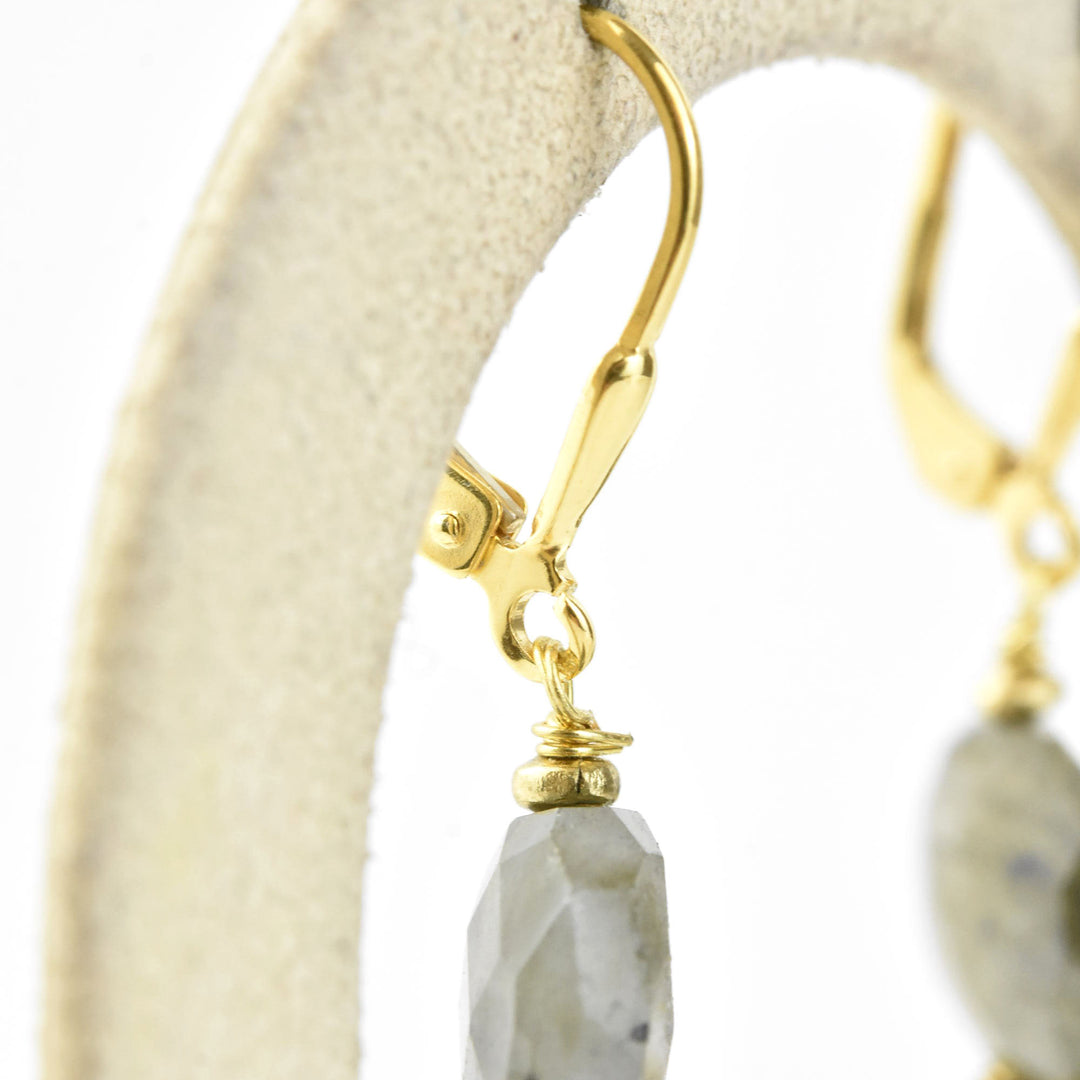 Faceted Labradorite Deco Drops
