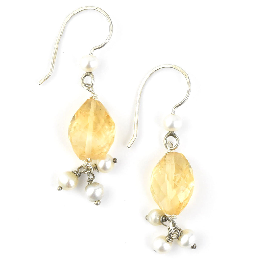 Tiny Bliss Faceted Earrings - Goldmakers Fine Jewelry