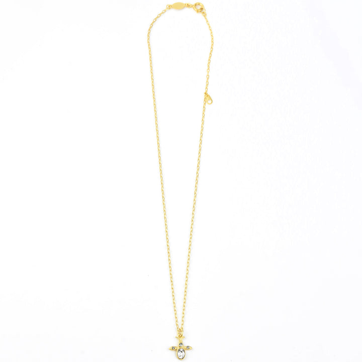 Fancy Crystal Bee Necklace - Goldmakers Fine Jewelry