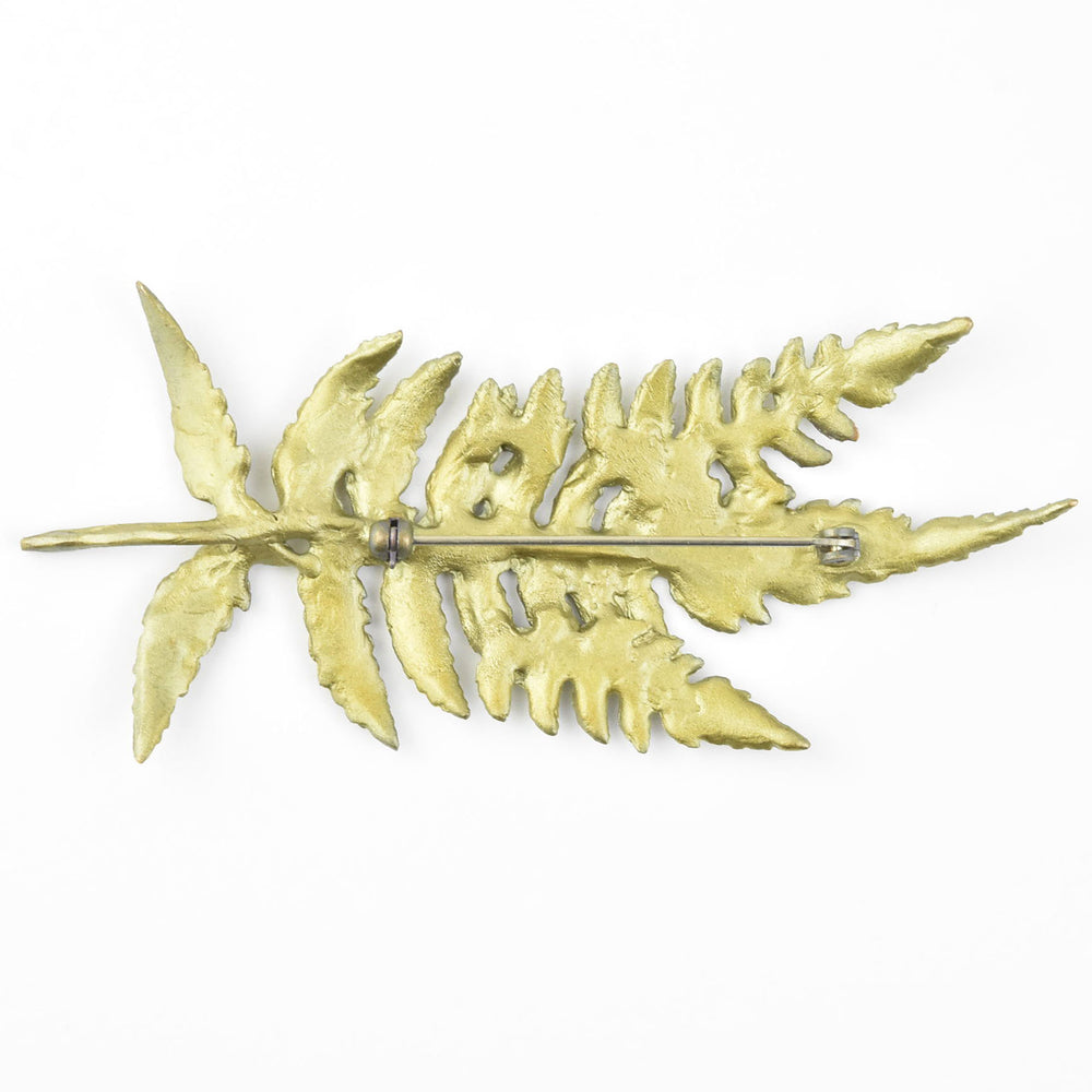 Fern Brooch - Goldmakers Fine Jewelry