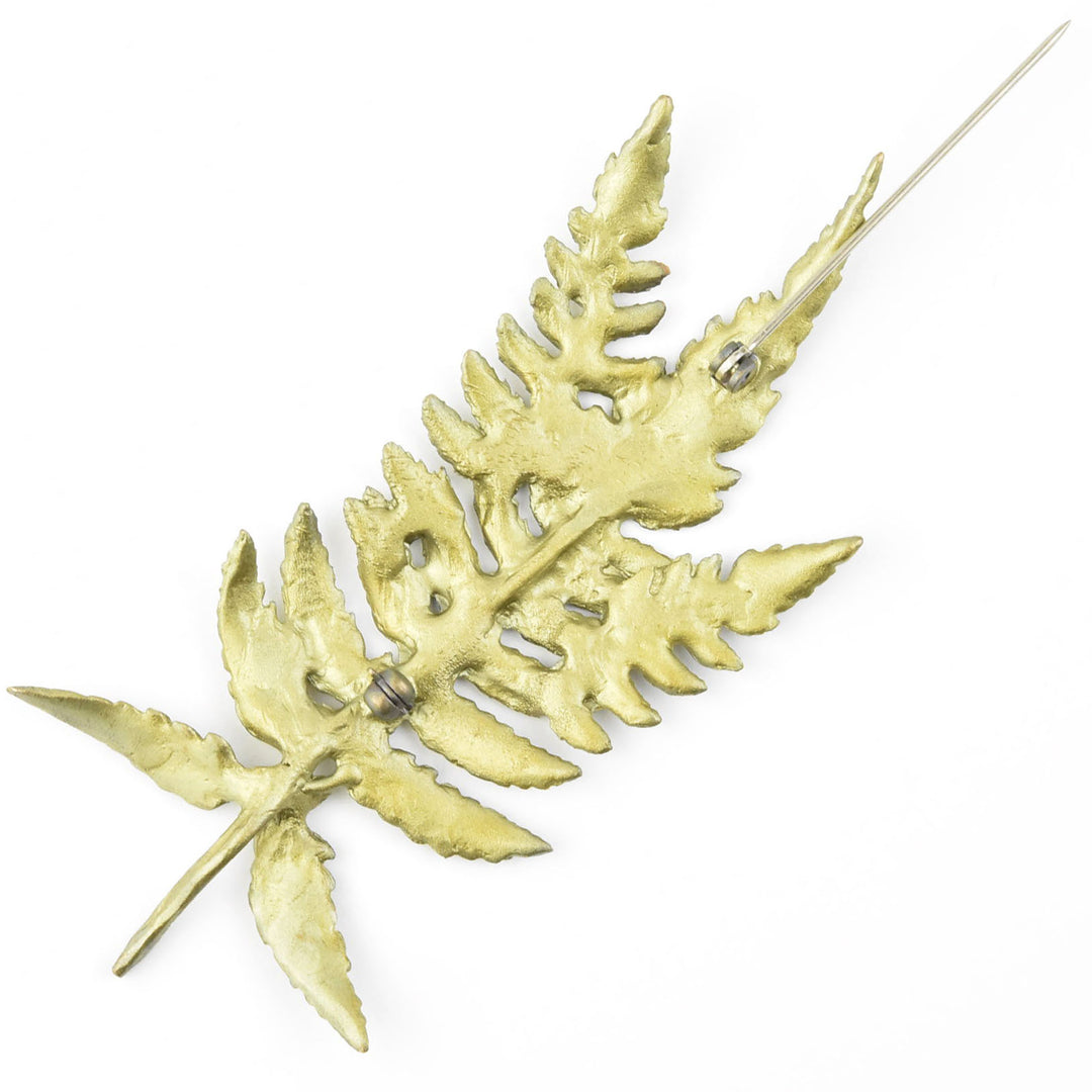 Fern Brooch - Goldmakers Fine Jewelry