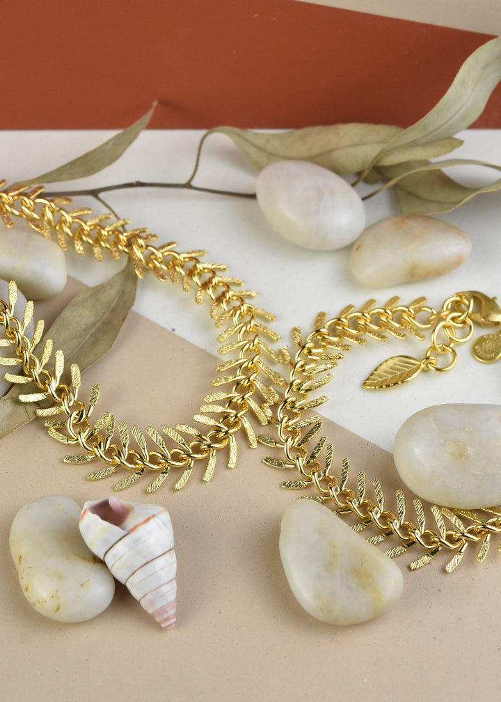 Fishbone Bracelet - Goldmakers Fine Jewelry