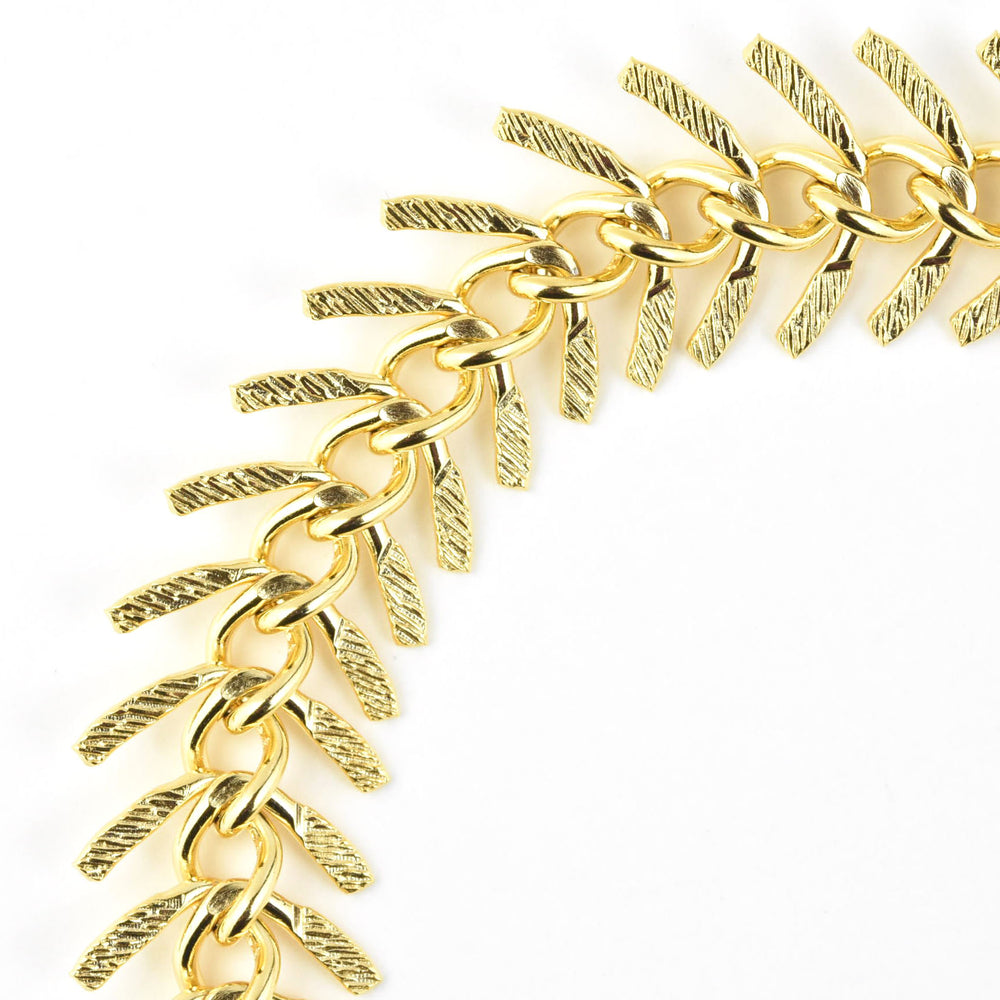Fishbone Bracelet - Goldmakers Fine Jewelry