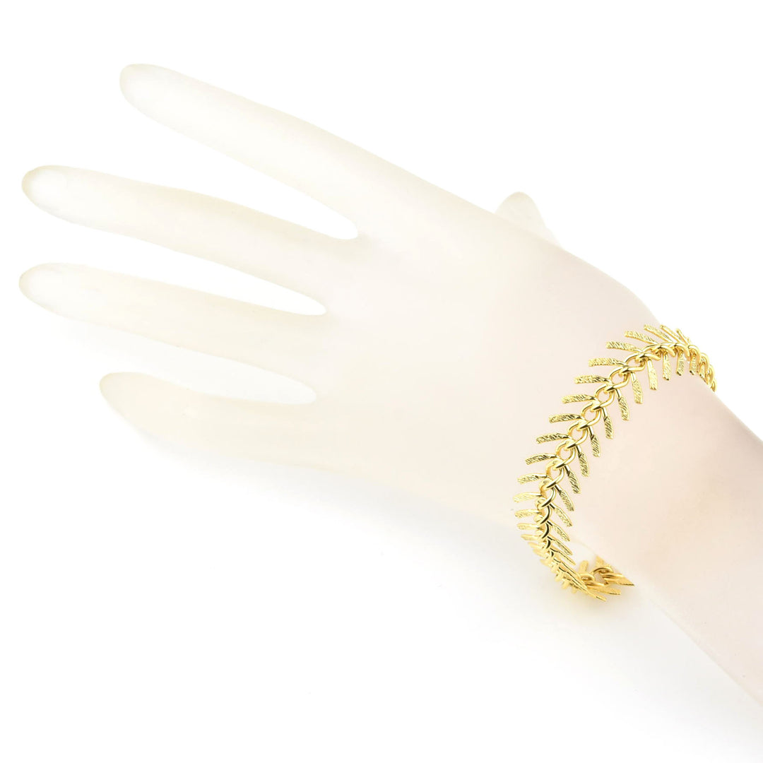 Fishbone Bracelet - Goldmakers Fine Jewelry