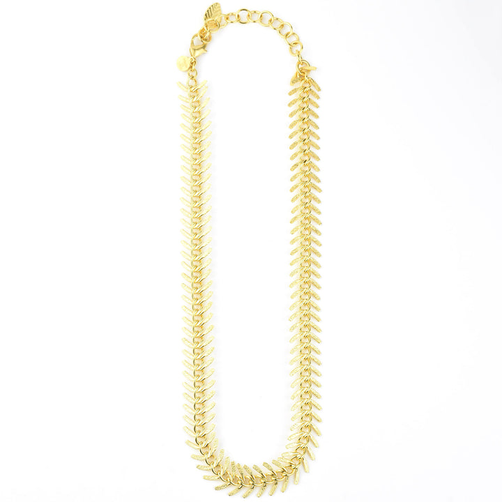 Fishbone Necklace - Goldmakers Fine Jewelry