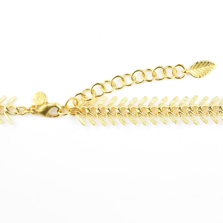 Fishbone Necklace - Goldmakers Fine Jewelry