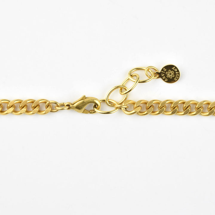Flat Curb Link Chain Necklace - Goldmakers Fine Jewelry