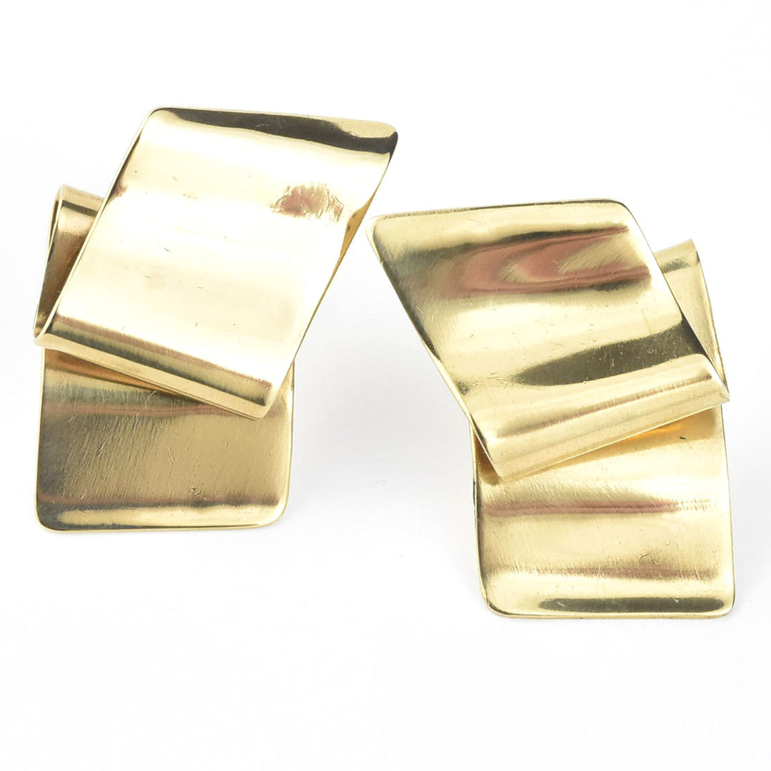 Fold Earrings - Goldmakers Fine Jewelry