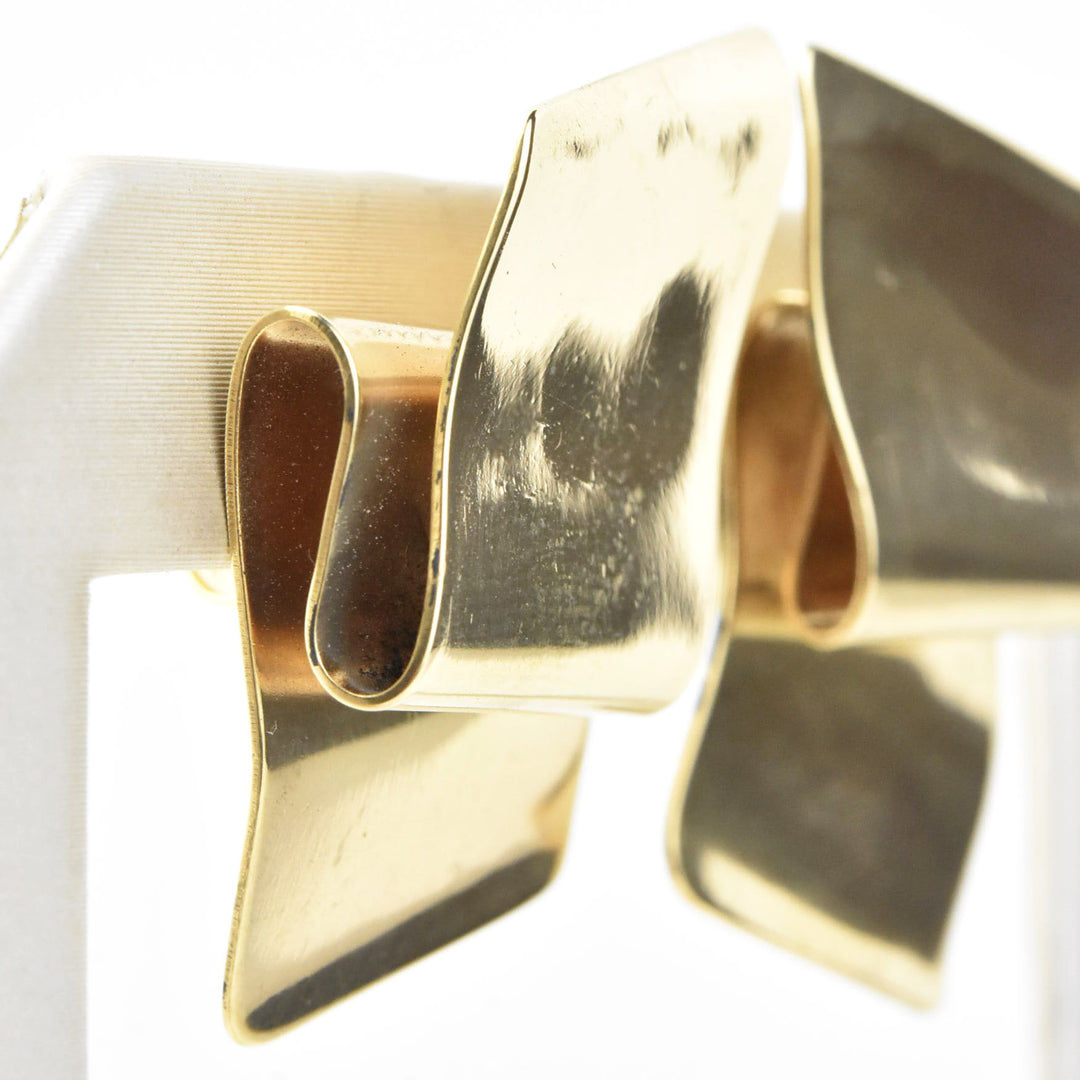 Fold Earrings - Goldmakers Fine Jewelry