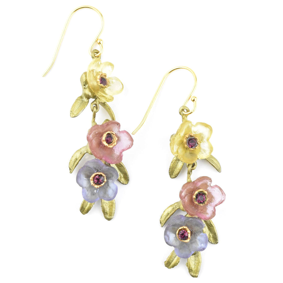French Bouquet Earrings - Goldmakers Fine Jewelry