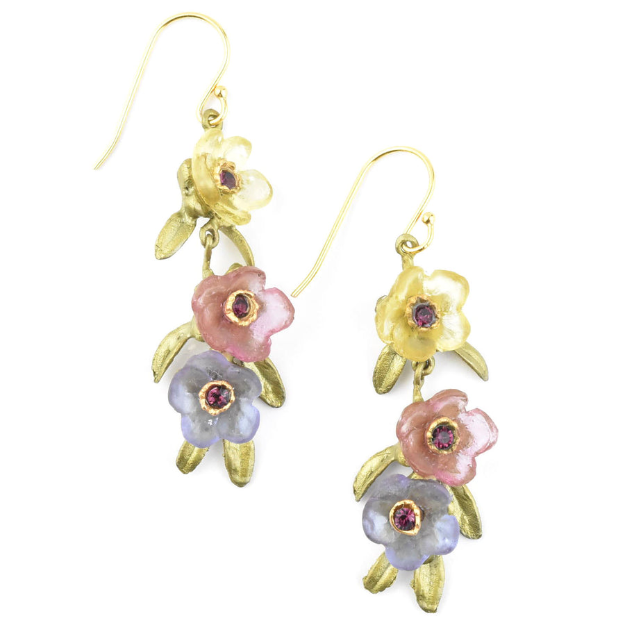 French Bouquet Earrings - Goldmakers Fine Jewelry