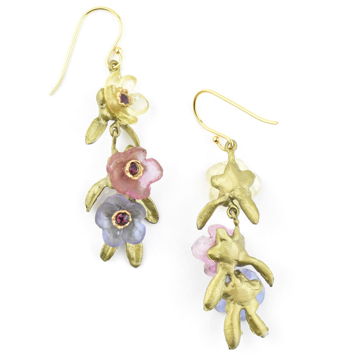 French Bouquet Earrings - Goldmakers Fine Jewelry