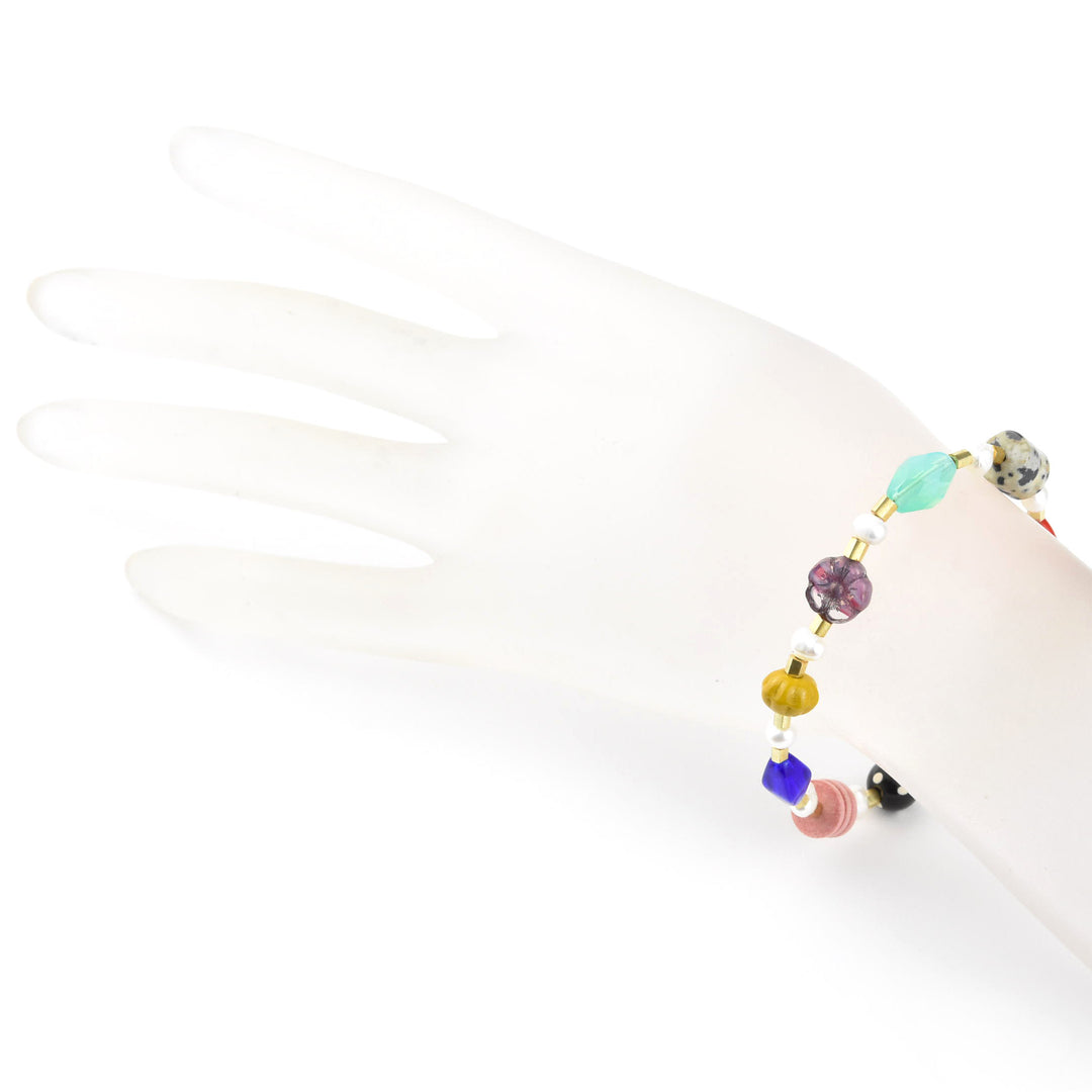 Frida Bracelet with Bright Beads