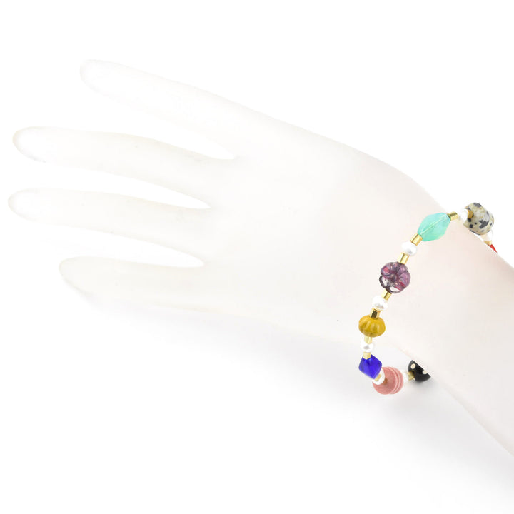 Frida Bracelet with Bright Beads