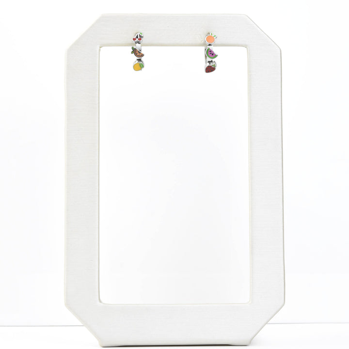 Fruit Loop 3D Huggies - Goldmakers Fine Jewelry