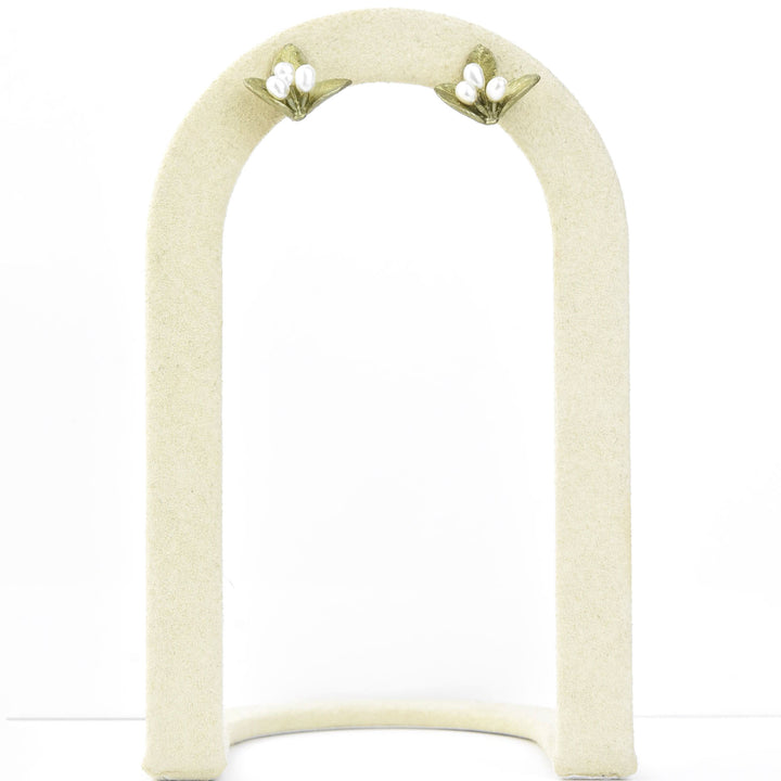 Spring Vine Pearl Studs