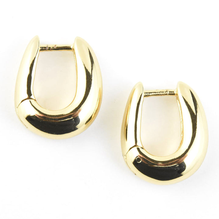 Gemma Hoop Earrings - Goldmakers Fine Jewelry