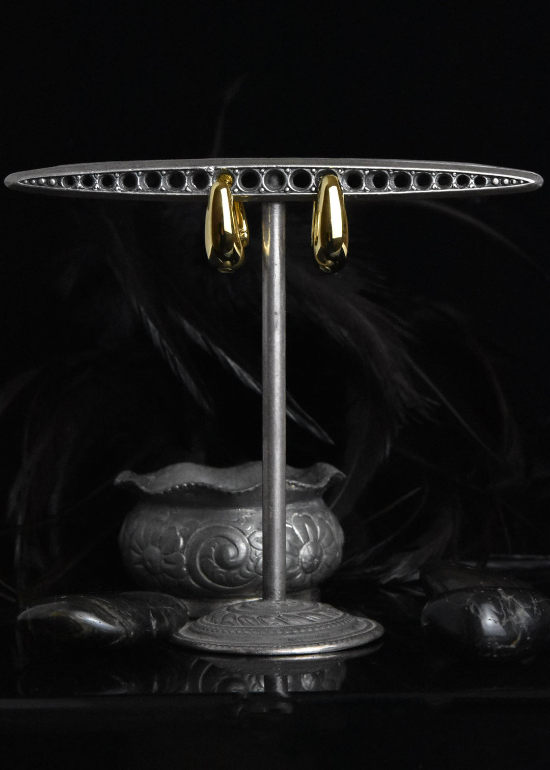 Gemma Hoop Earrings - Goldmakers Fine Jewelry