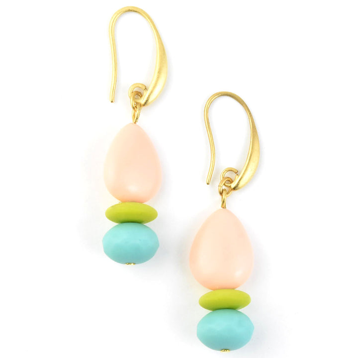 Geometric Sodalite Earrings