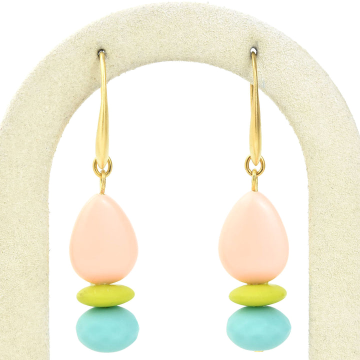 Geometric Sodalite Earrings