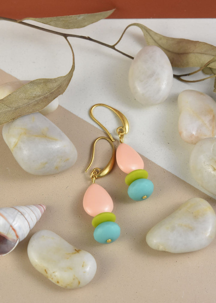 Geometric Sodalite Earrings