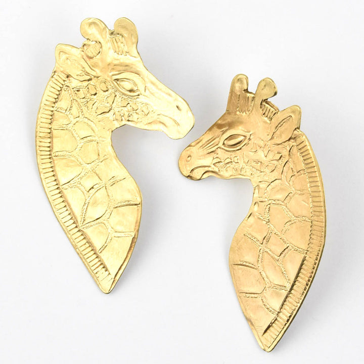 Giraffe Earrings - Goldmakers Fine Jewelry