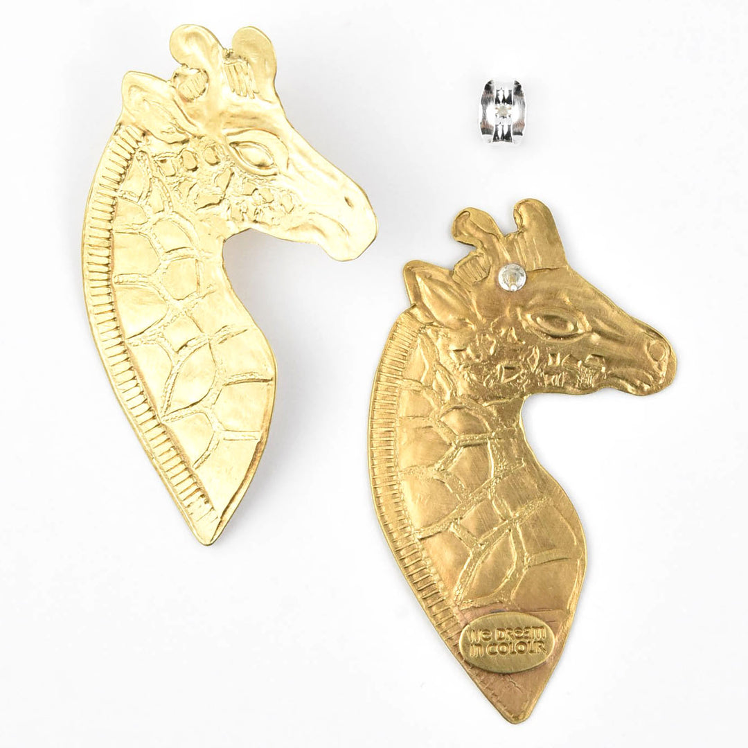 Giraffe Earrings - Goldmakers Fine Jewelry