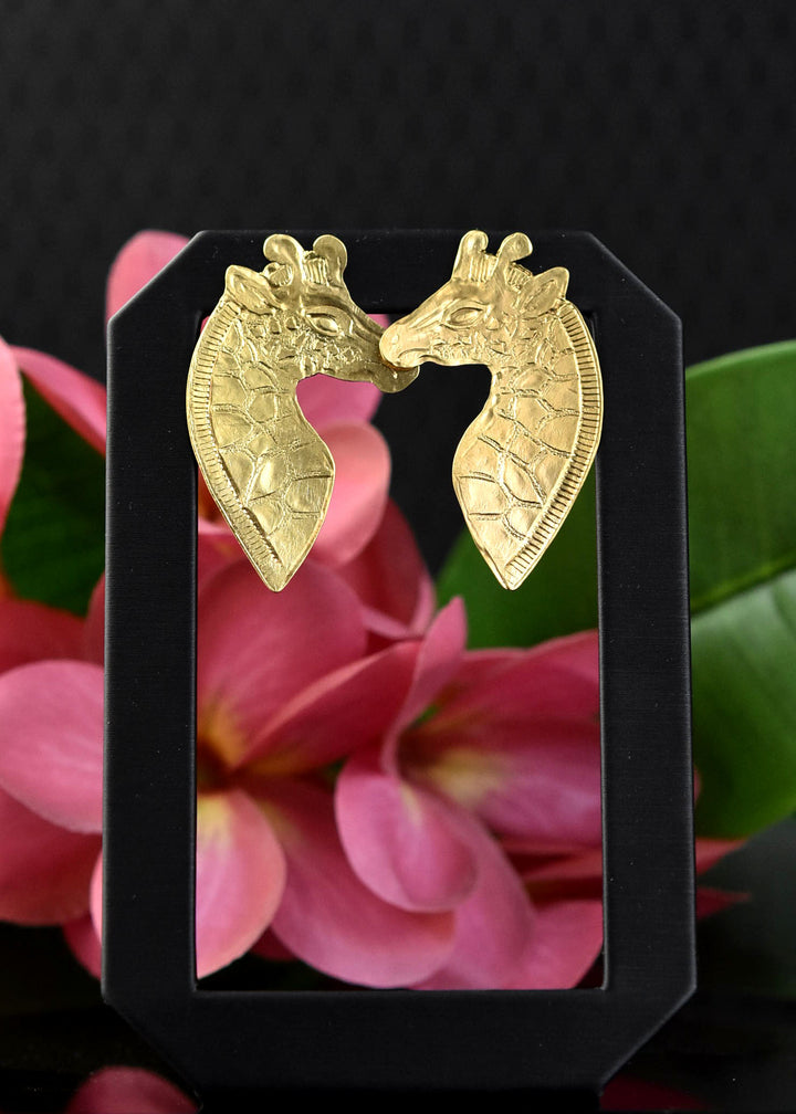 Giraffe Earrings - Goldmakers Fine Jewelry