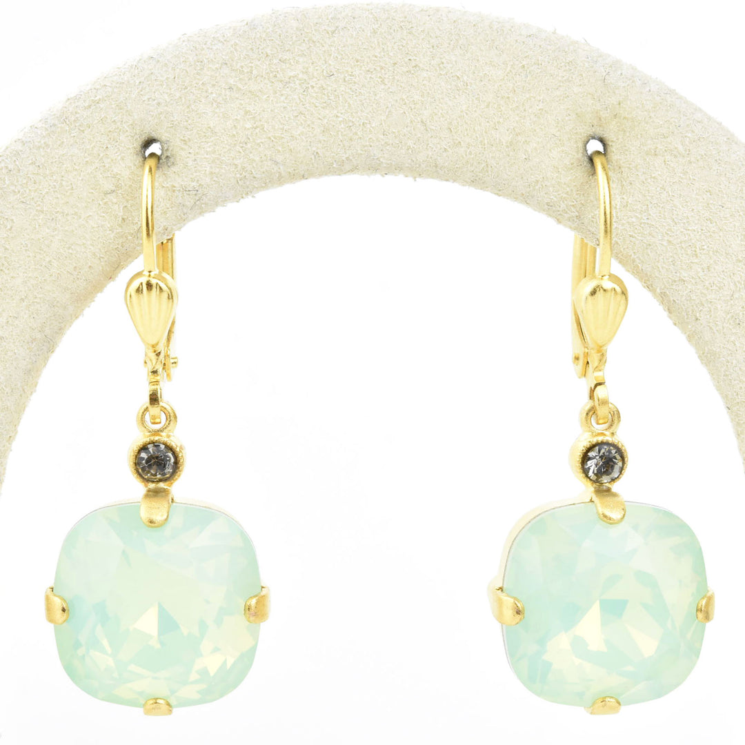 Classic Crystal Drops in Gold Plate