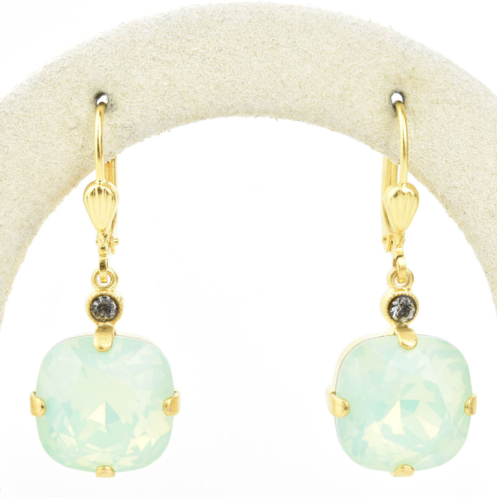 Classic Crystal Drops in Gold Plate