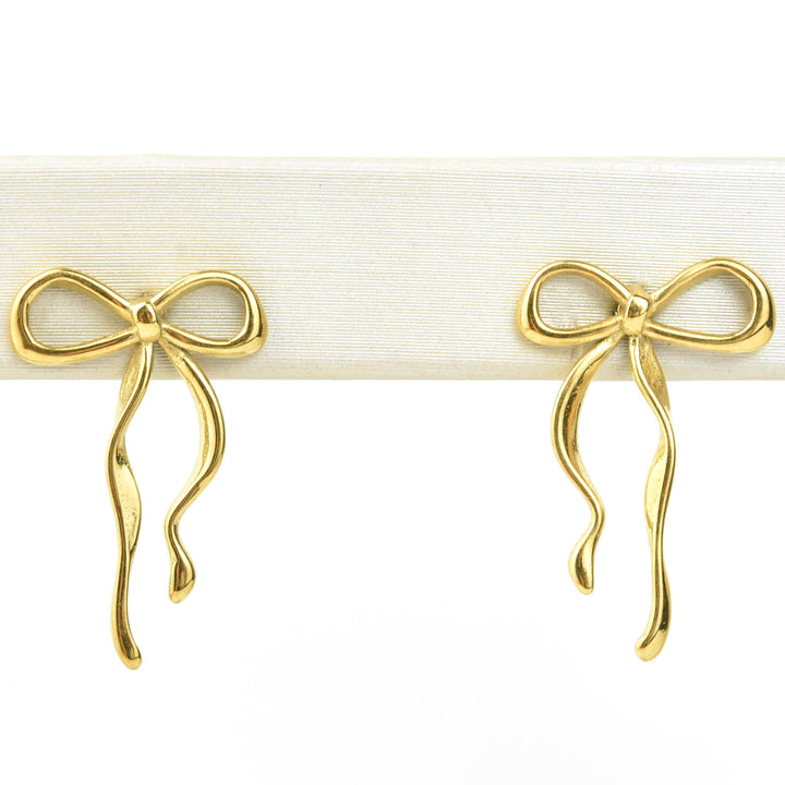 Dainty Bow Studs - Goldmakers Fine Jewelry