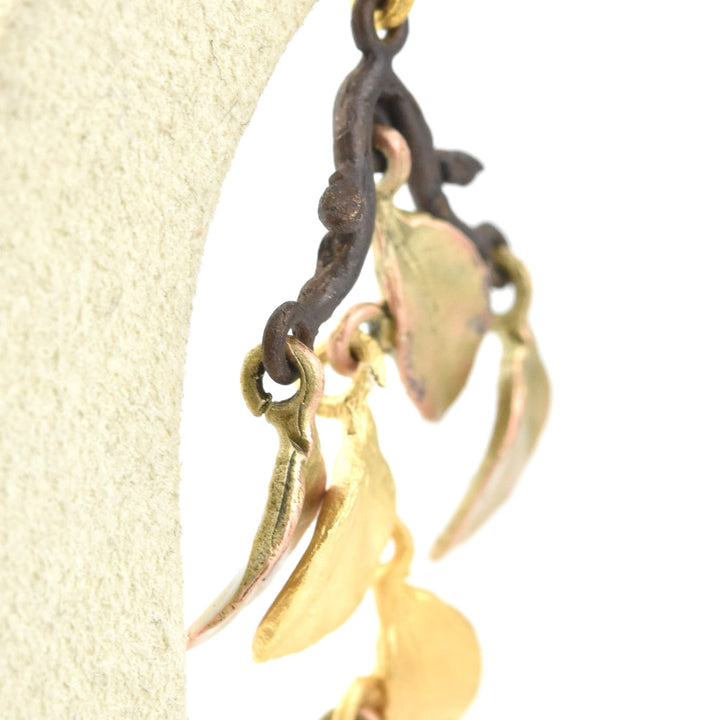 Golden Autumn Post Earrings