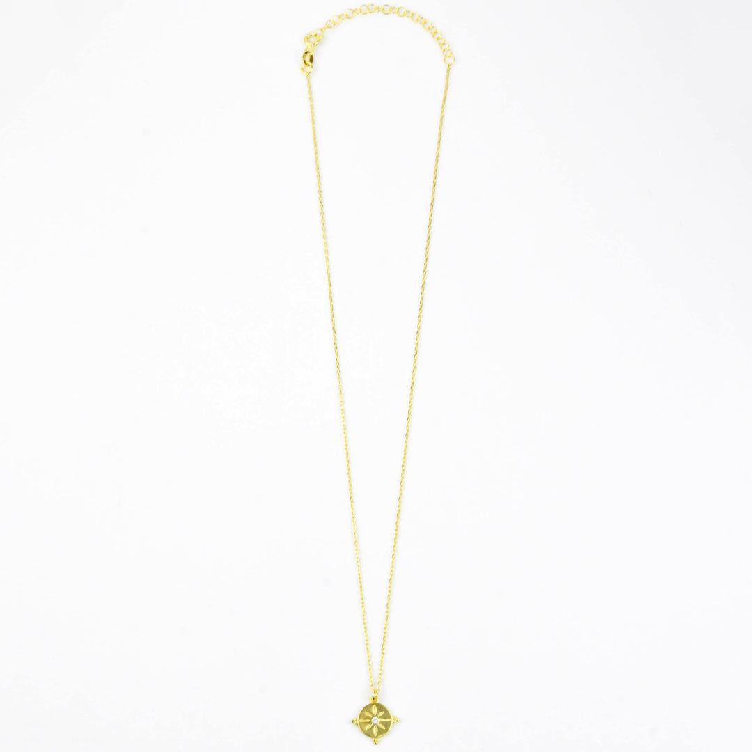 Golden Sunburst Necklace