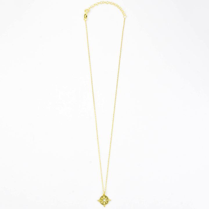 Golden Sunburst Necklace