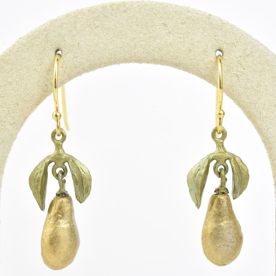 Golden Pear Earrings - Goldmakers Fine Jewelry