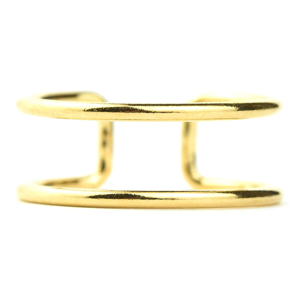 Gold Filled Double Cuff Ring - Goldmakers Fine Jewelry