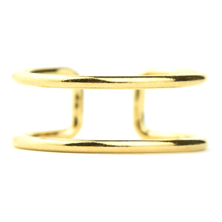 Gold Filled Double Cuff Ring - Goldmakers Fine Jewelry