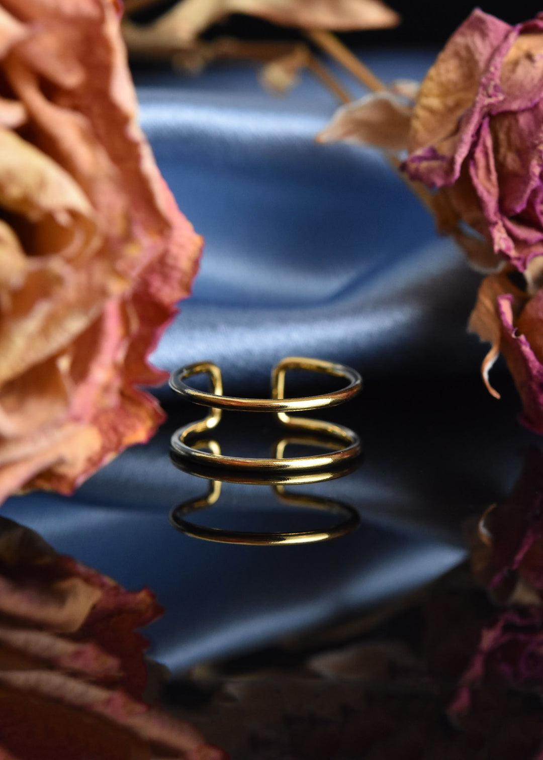 Gold Filled Double Cuff Ring - Goldmakers Fine Jewelry