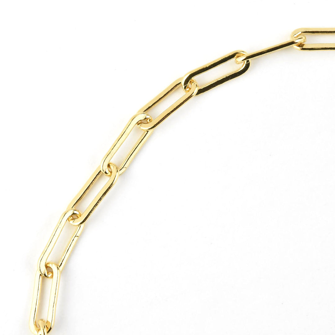 Gold Filled Medium Paperclip Chain Bracelet - Goldmakers Fine Jewelry