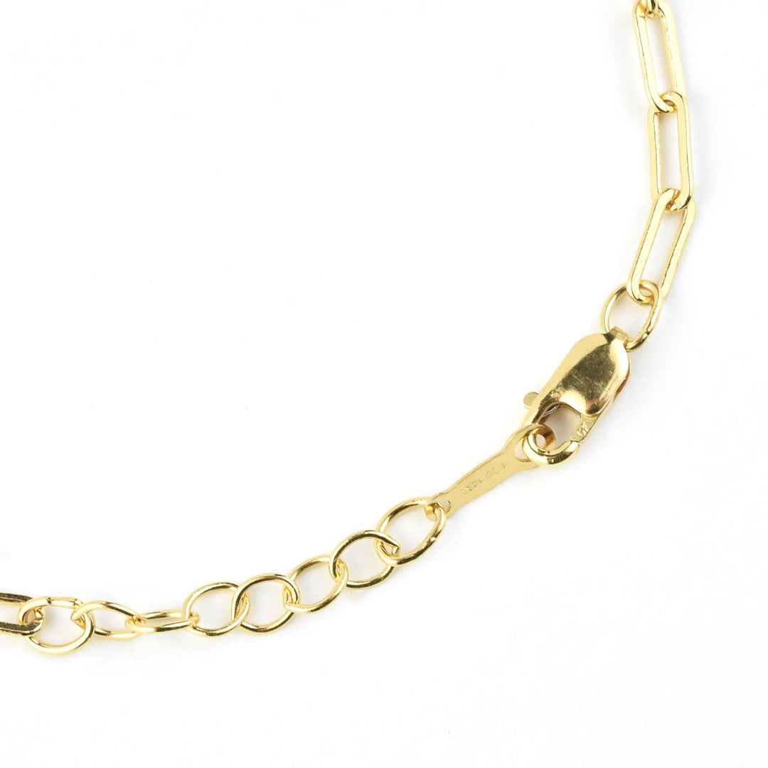 Gold Filled Medium Paperclip Chain Bracelet - Goldmakers Fine Jewelry