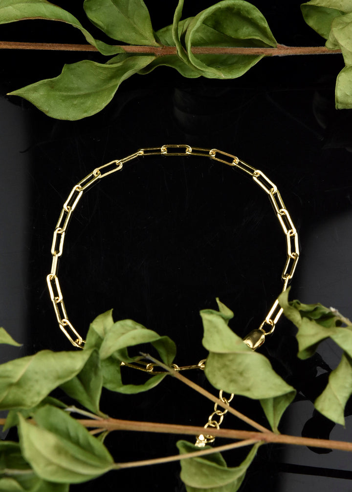 Gold Filled Medium Paperclip Chain Bracelet - Goldmakers Fine Jewelry