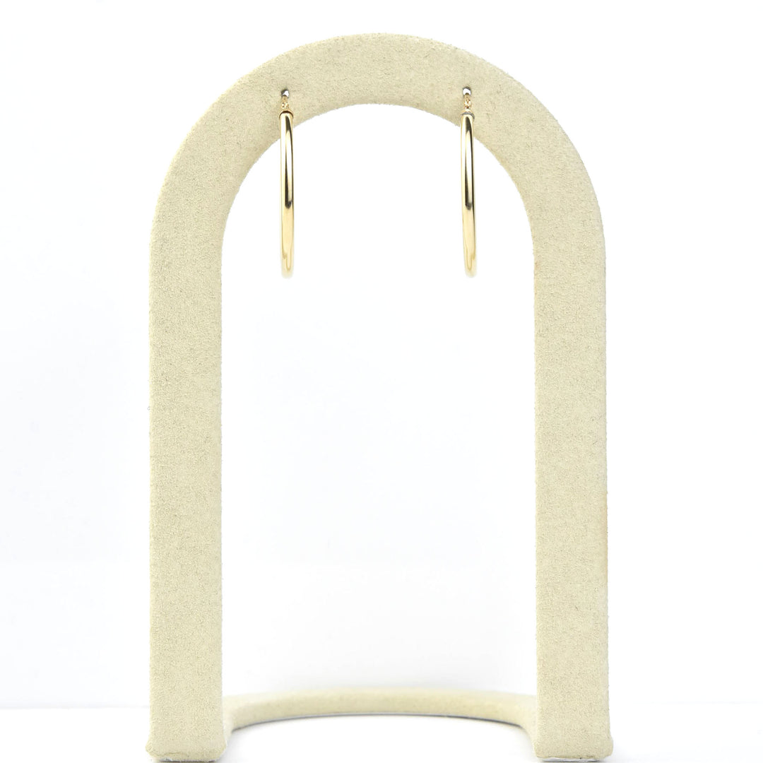 Gold Filled Hoops, 25mm