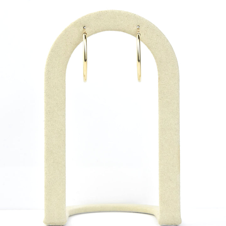 Gold Filled Hoops, 25mm