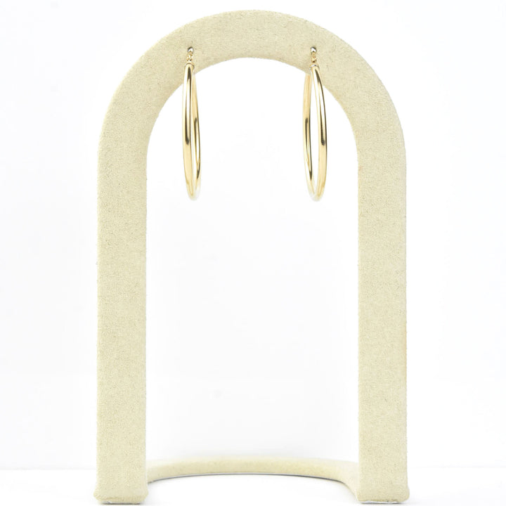 Gold Filled Hoops, 30mm