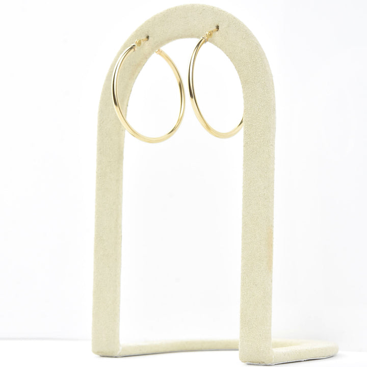 Gold Filled Hoops, 30mm