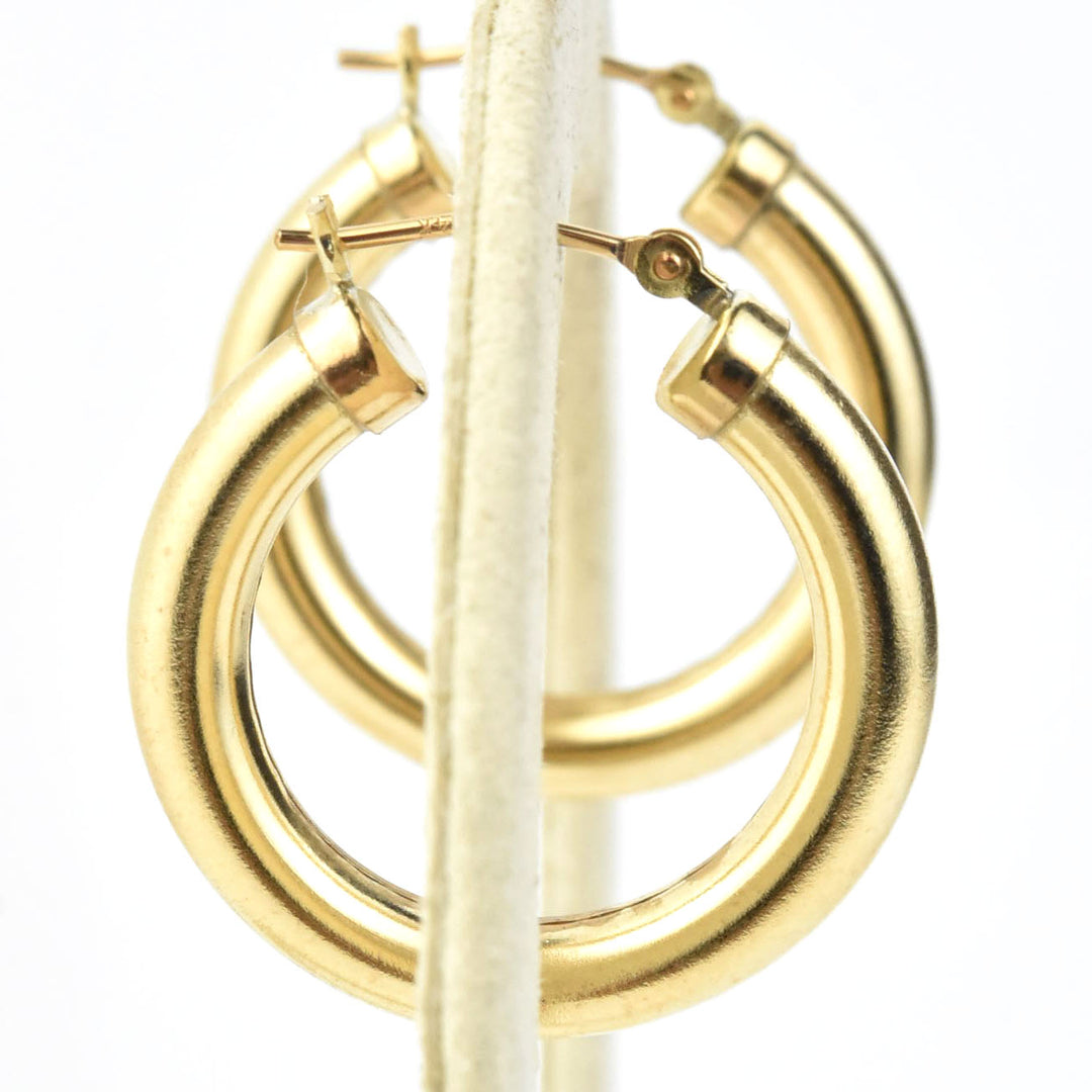 Gold Filled Hoops, 4mmx25mm