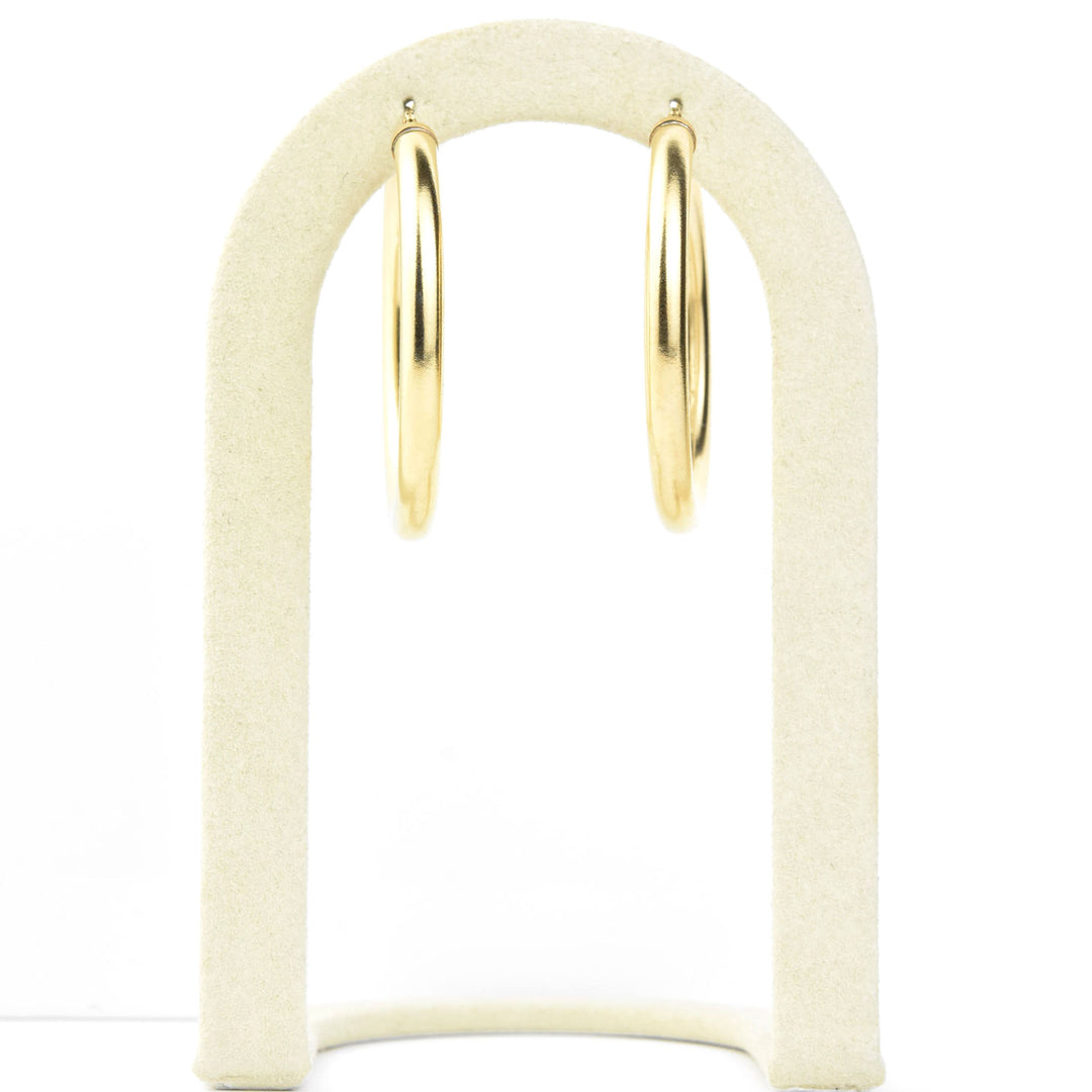 Gold Filled Hoops, 4mmx40mm