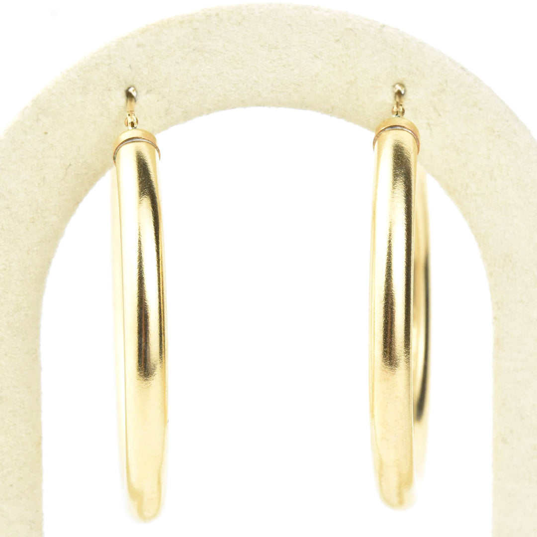 Gold Filled Hoops, 4mmx40mm