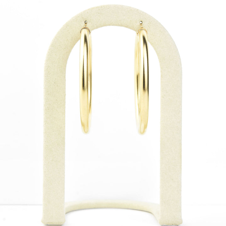 Gold Filled Hoops, 4mmx50mm